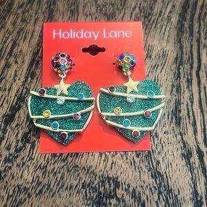 Holiday lane holiday earrings